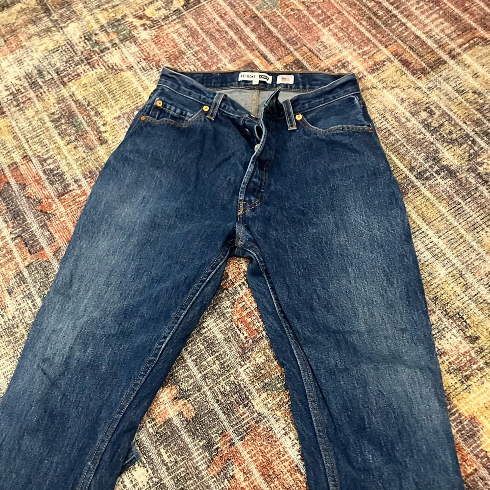Classic Blue Denim Jeans AG designer brand